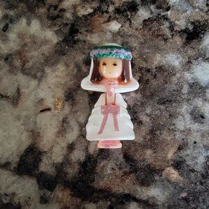 Vintage Polly Pocket Bride Nancy replacement figure-1993